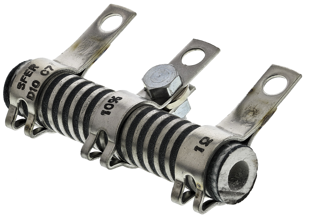 Vishay 1Ω ±10% 25W Adjustable Wire Wound Resistor 50mm