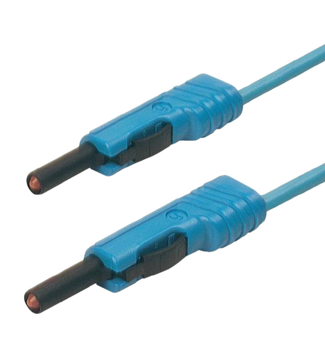 Hirschmann Test & Measurement, 16A, 30 V ac, 60V dc, Blue, 250mm Lead Length