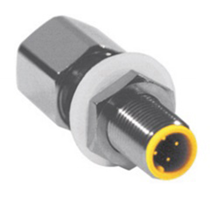 Turck Circular Connector, 5 Contacts, Panel, M12 Connector, Plug, Socket, Male/Female, IP68, FK FS Series