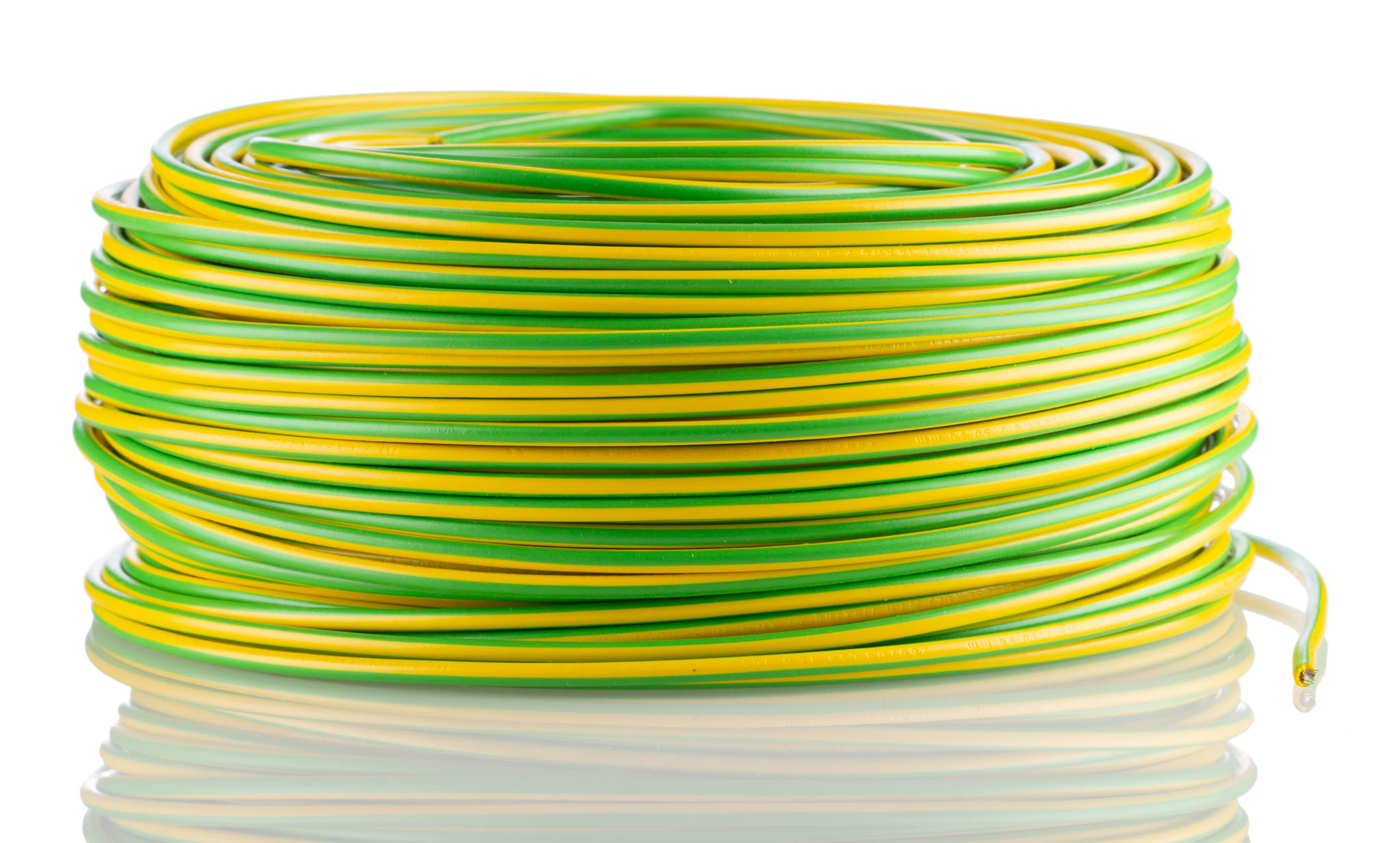 Lapp Green/Yellow 2.5 mm² Hook Up Wire, 14 AWG, 100m, PVC Insulation, 4160500