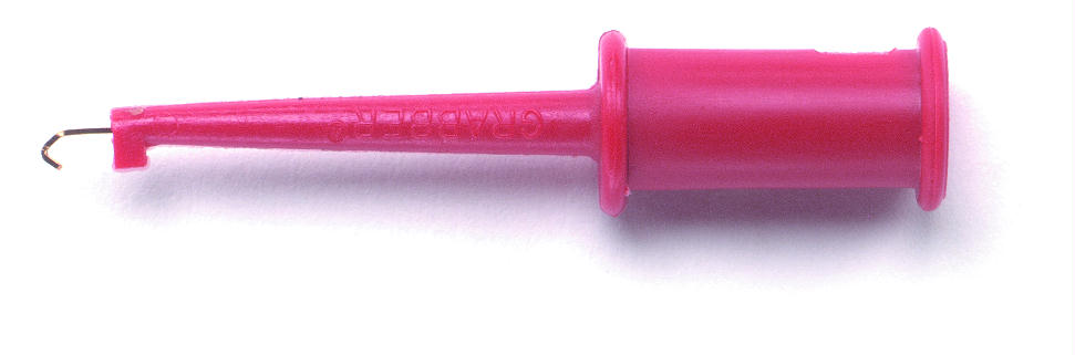 Pomona Red Hook Clip with , 3A, 60V dc