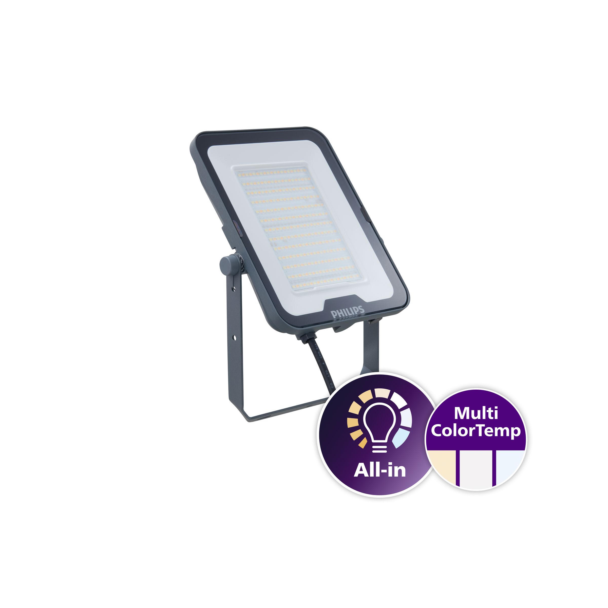 Philips Lighting BVP167 Floodlight, 165 W, 7000 → 7350 lm, IP65, 220 → 240 V