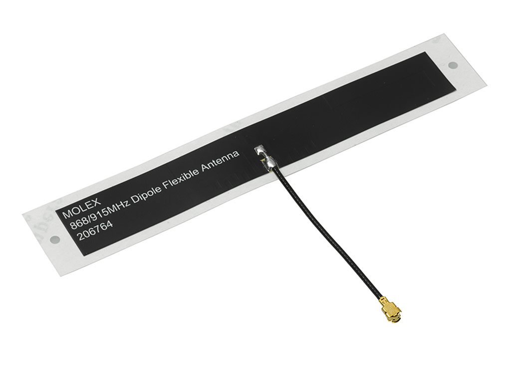 Molex 206764-0150 Square Omnidirectional Telemetry Antenna, ISM Band