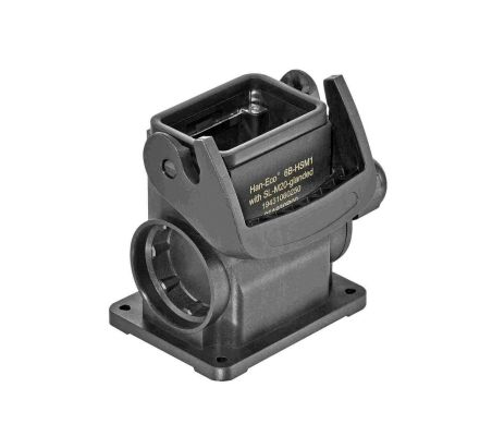 HARTING Han-Eco B Heavy Duty Power Connector Housing, M20 Thread, Side Entry