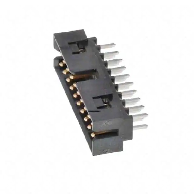 Molex Milli-Grid Series Vertical Through Hole PCB Header, 20 Contact(s), 2 mm Pitch, 2 Row, Shrouded