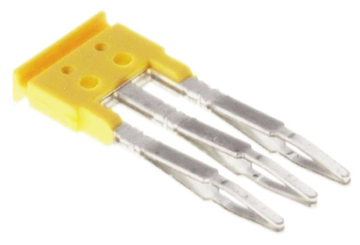 Weidmuller Z Series Jumper Bar for Use with Terminal ZDK 1.5, Terminal ZDU 1.5, Terminal ZEI 6, 17.5A