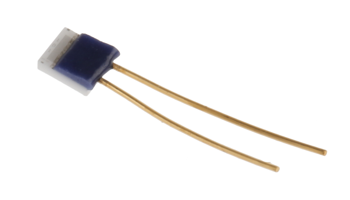 RS PRO PT100 RTD Detector, 2mm Dia, 2.3mm Long, 2 Wire, Chip, Class B +500°C Max