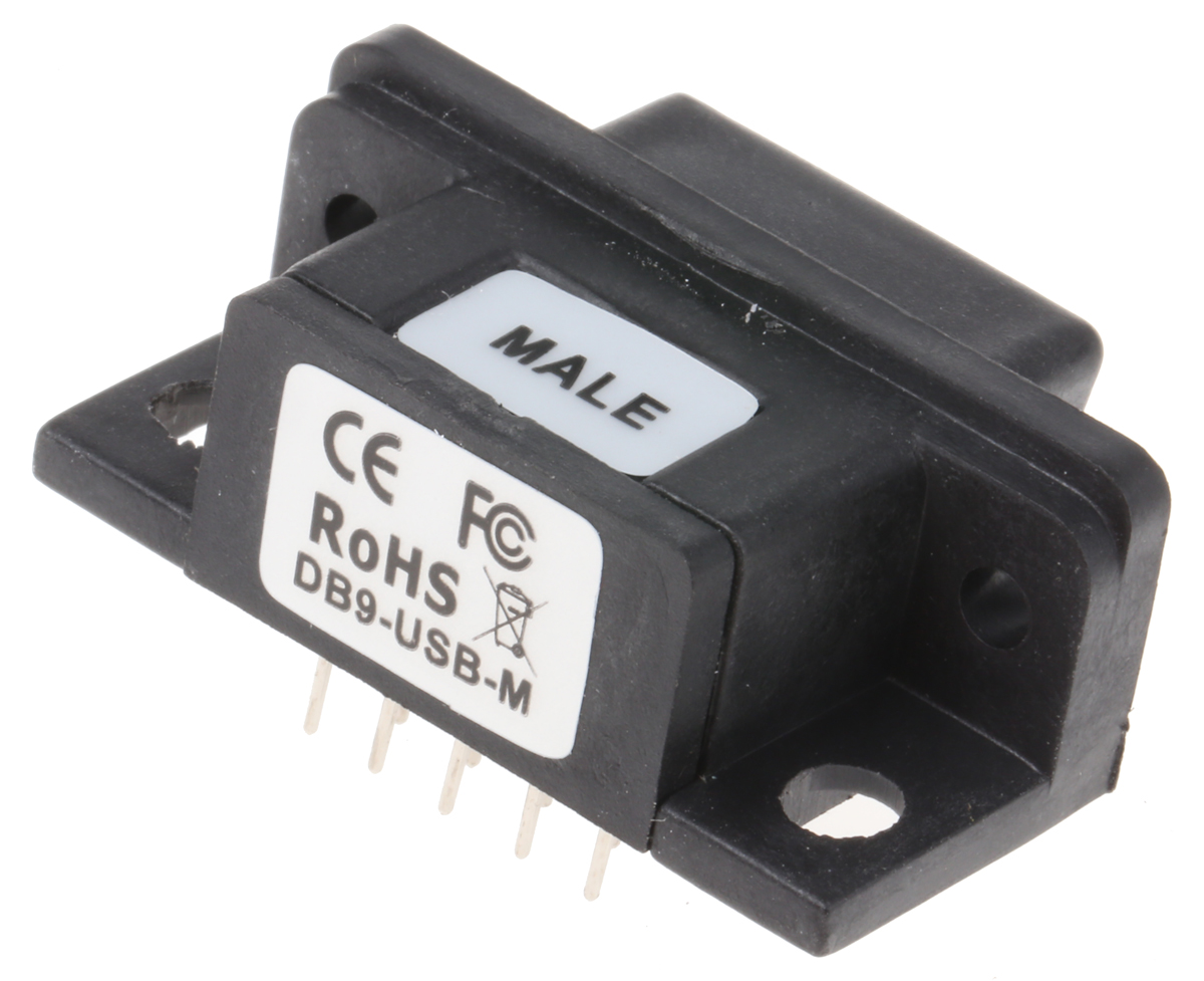 FTDI Chip Male DB9 Format Converter Module DB9-USB-M