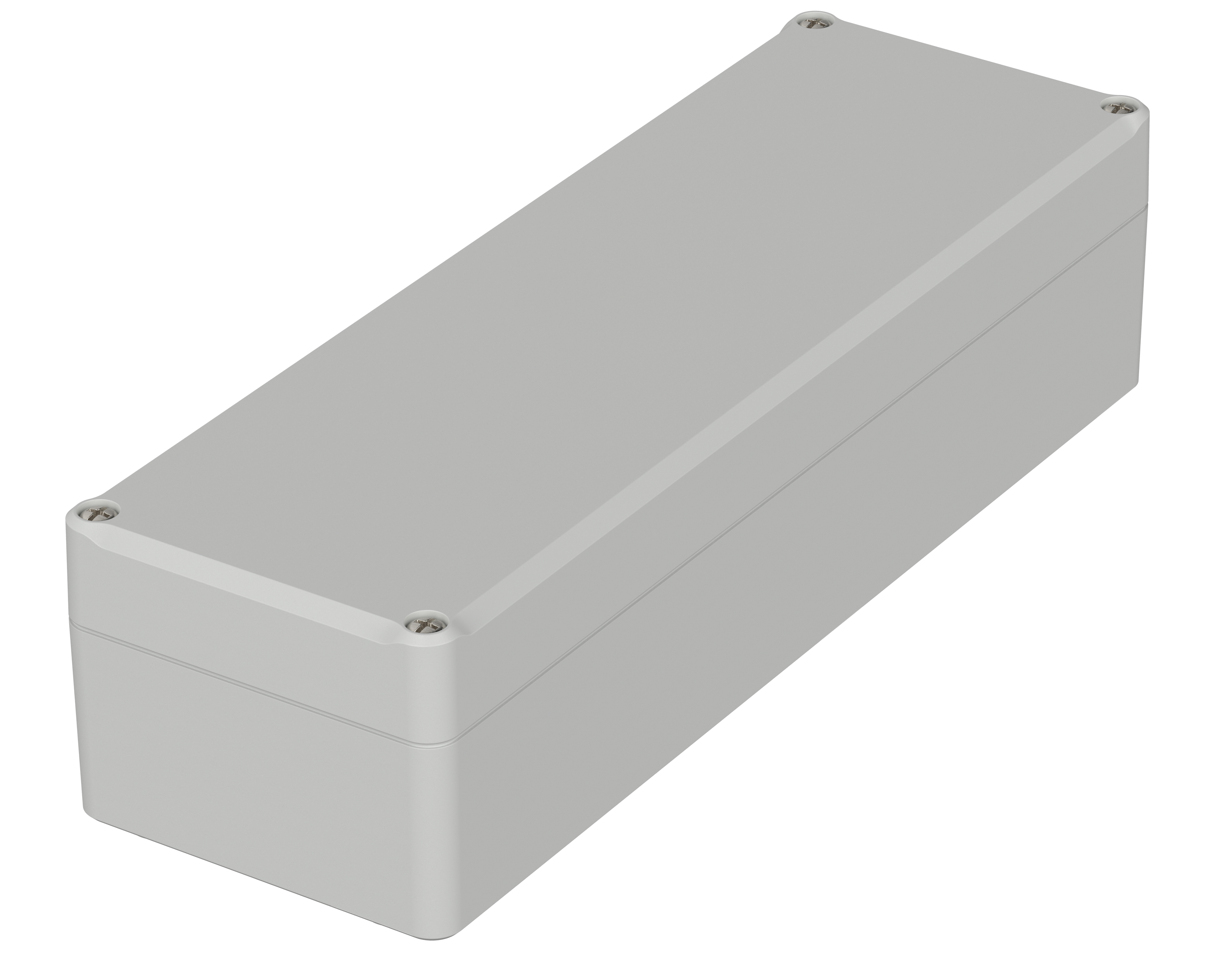 Bopla Euromas II Series Light Grey ABS General Purpose Enclosure, IP65, Light Grey Lid, 240 x 80 x 60mm