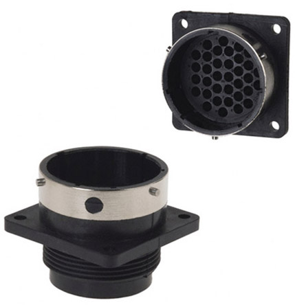 Souriau Sunbank by Eaton Circular Connector, 35 Contacts, Flange, Standard Connector, Plug, Male, IP65, UTG Series
