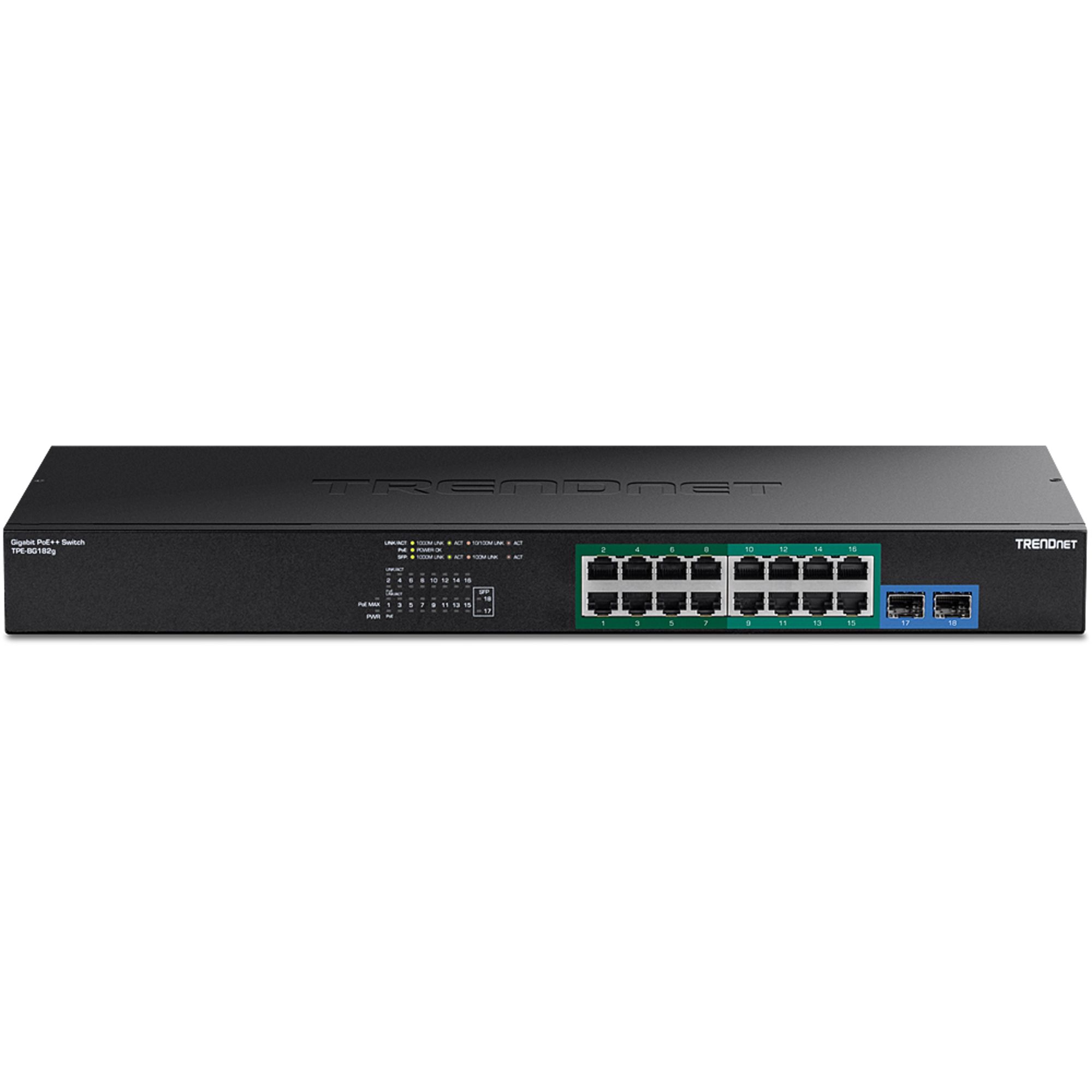 18-Port Gigabit 4PPoE Switch