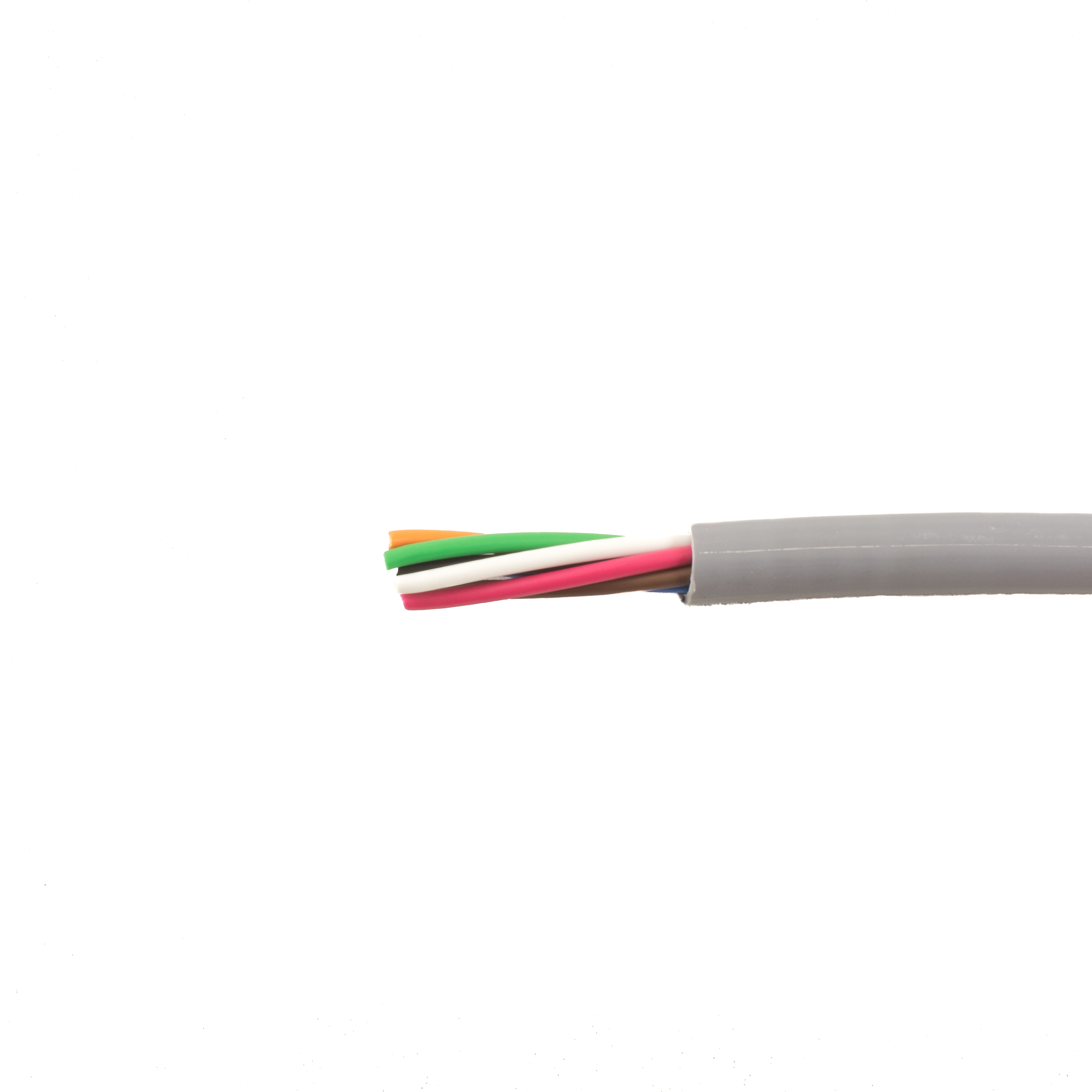 Alpha Wire Alpha Essentials LSZH Communication & Control Series Data Cable, 2 Cores, 0.35 mm², Unscreened, 22 AWG,