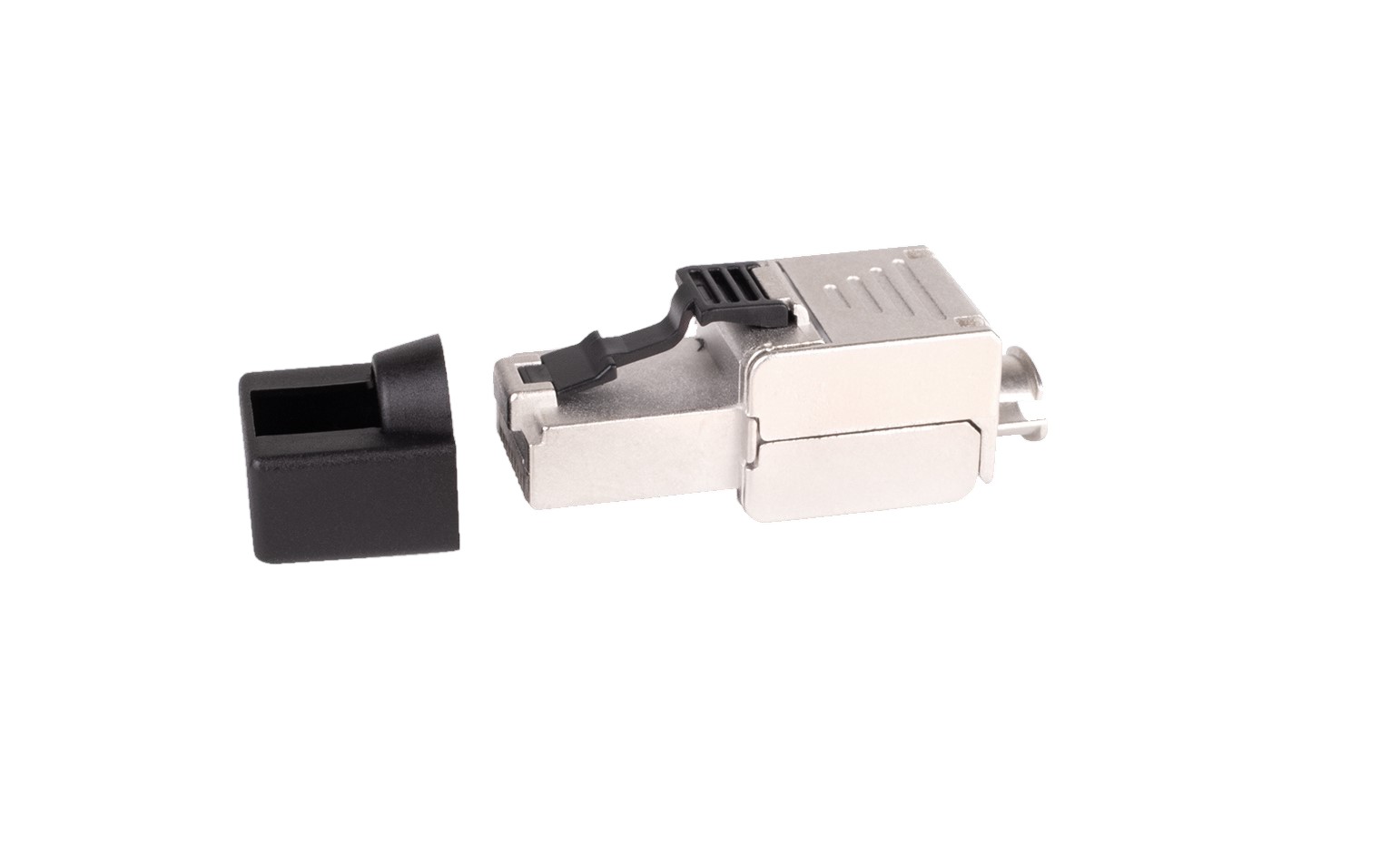 CAE Multimedia Connect MMCP Series Male RJ45 Plug, Tool-less Cable Mounting, Cat6EA Straight