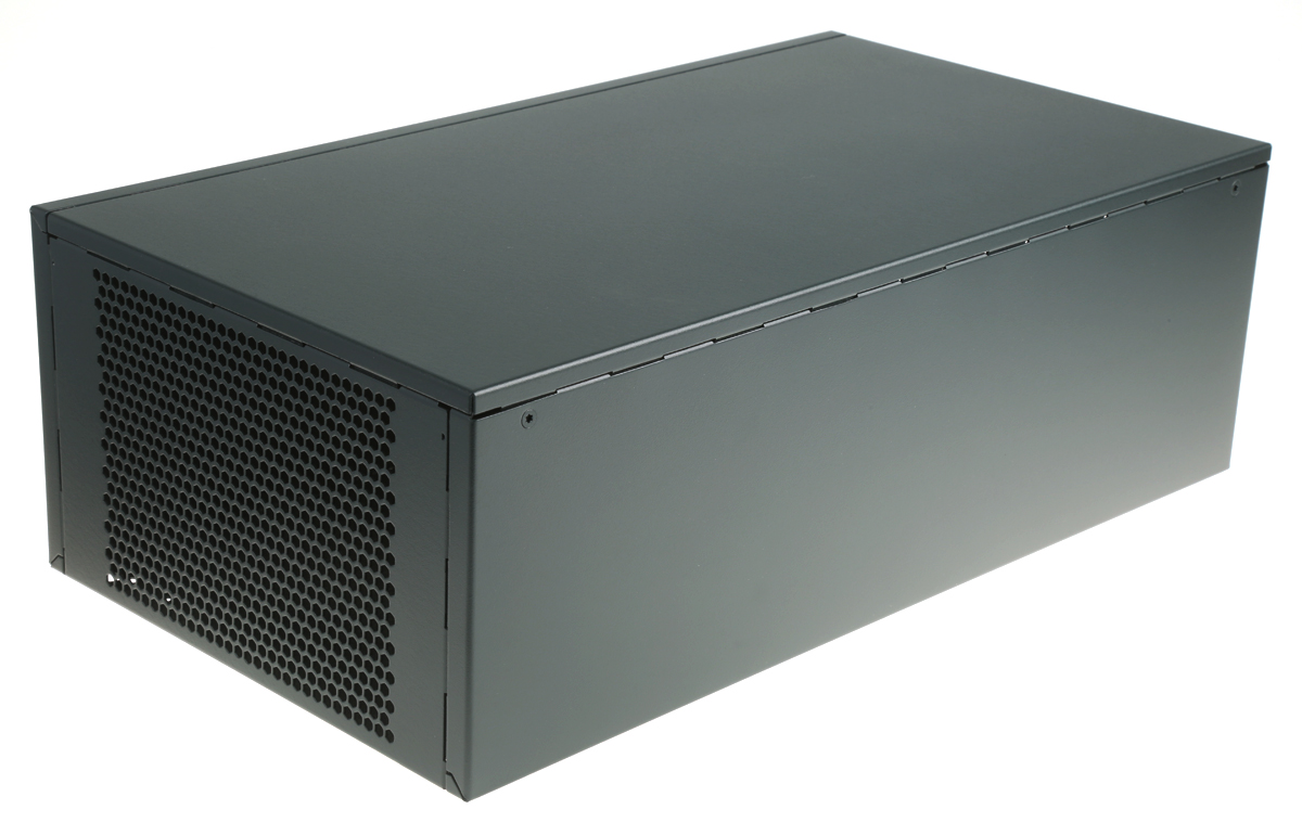 nVent SCHROFF, 3U, 19-Inch Rack Mount Case, Interscale M Ventilated, 133 x 399 x 221mm