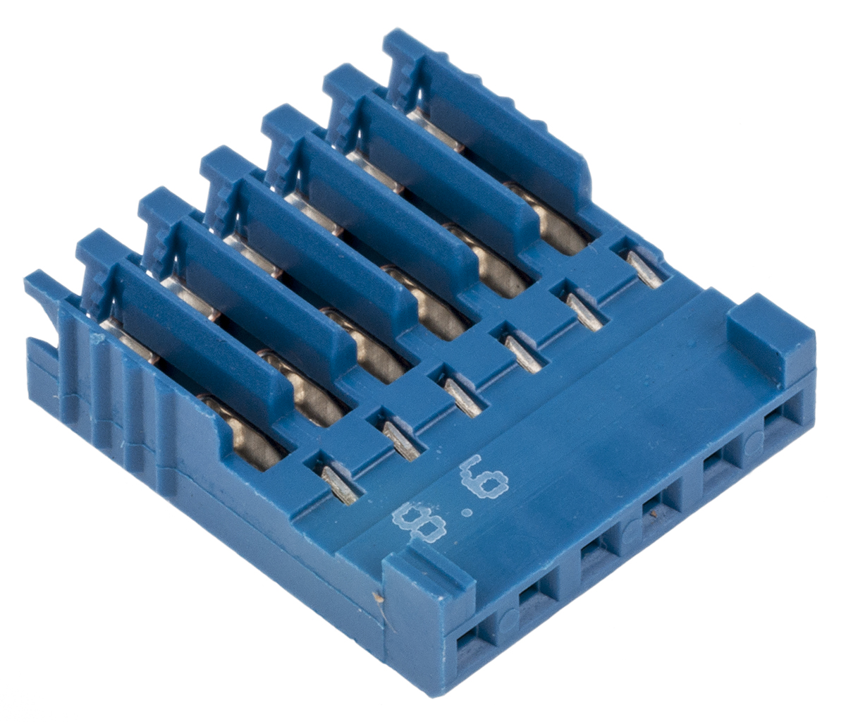 TE Connectivity, AMPMODU HE14 Female Connector Housing, 2.54mm Pitch, 6 Way, 1 Row