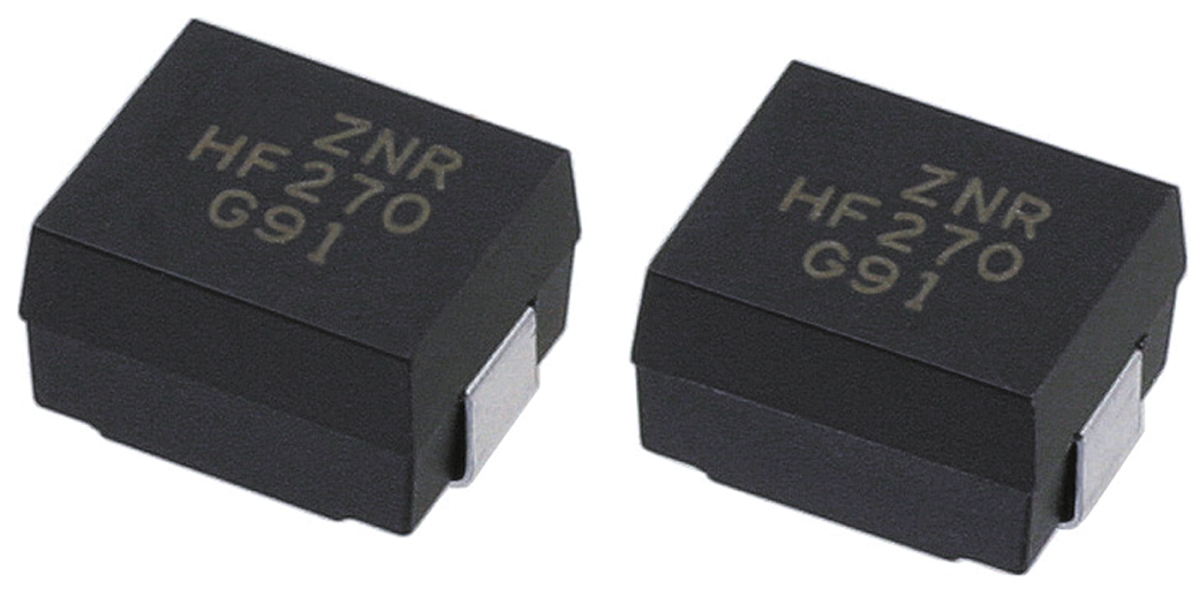 Panasonic, HF Varistor 5A, Clamping 43V, Varistor 27V, SMD