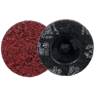 3M HD-DR Aluminium Oxide Surface Conditioning Disc, 2in, Medium Grade, 25 in pack