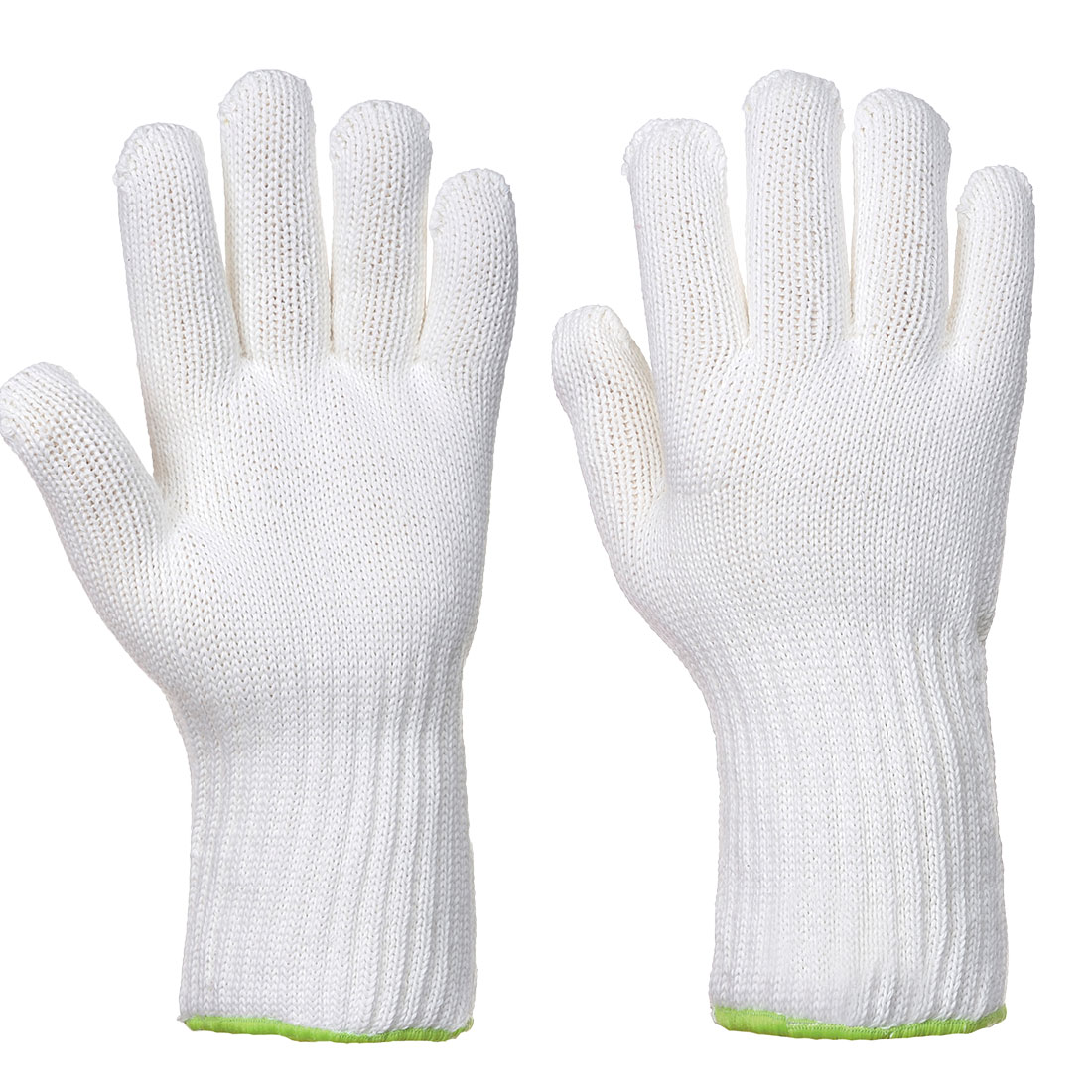 Portwest A590WHRL White Cotton Fibre Work Gloves, Size L