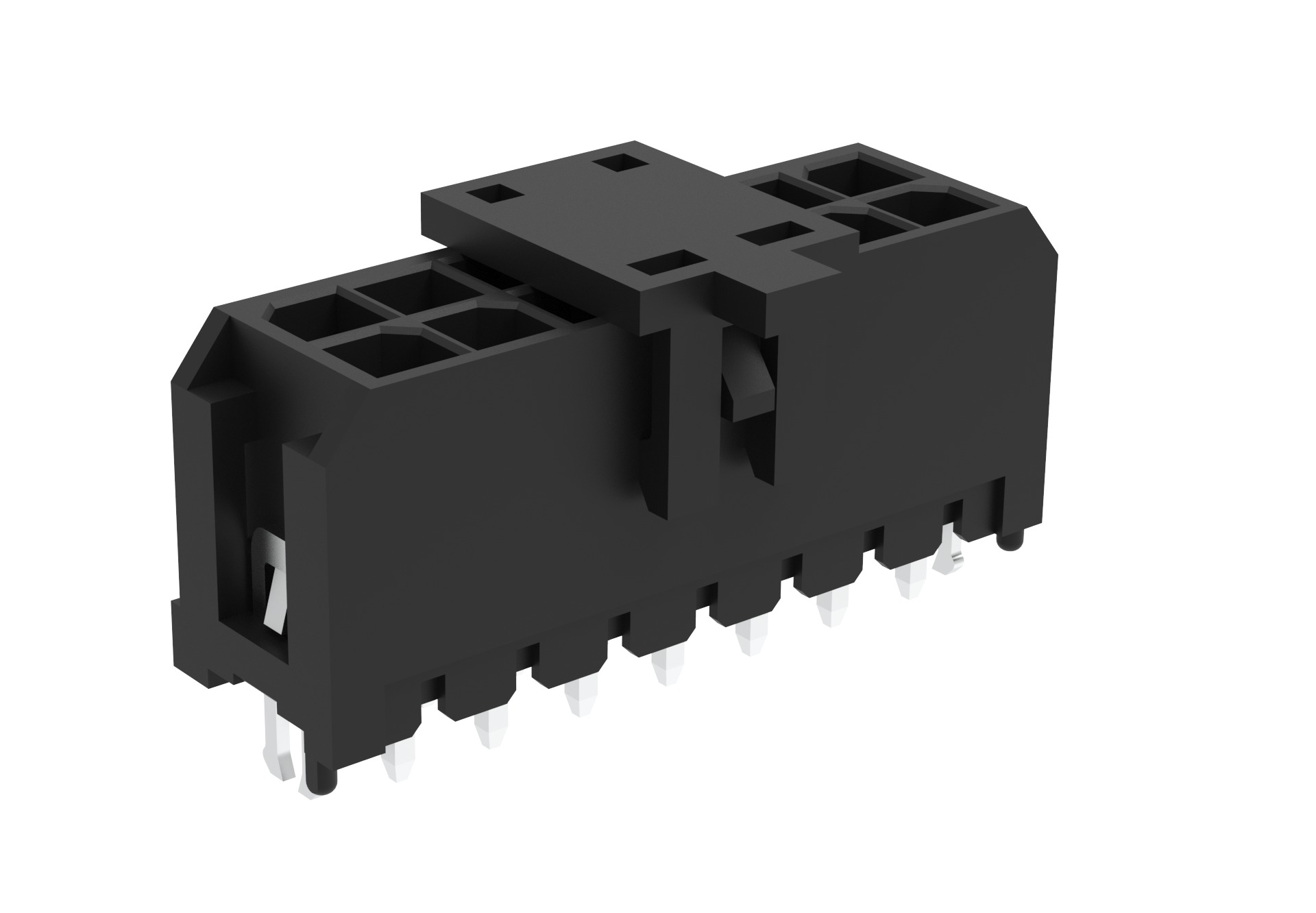 Amphenol Communications Solutions G88MP141020 Series Vertical Board Mount PCB Socket, 14-Contact, 2-Row, 3mm Pitch,