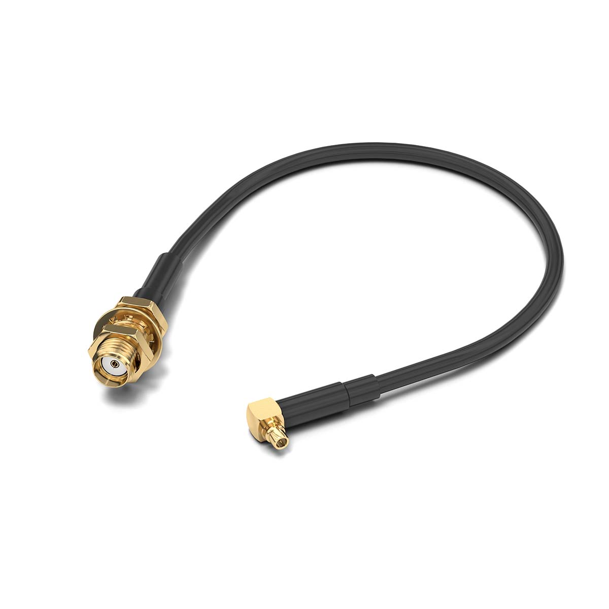 Wurth Elektronik WR-CXASY Series, 152.4 mm, RG174/U Coaxial, Terminated 50 Ω