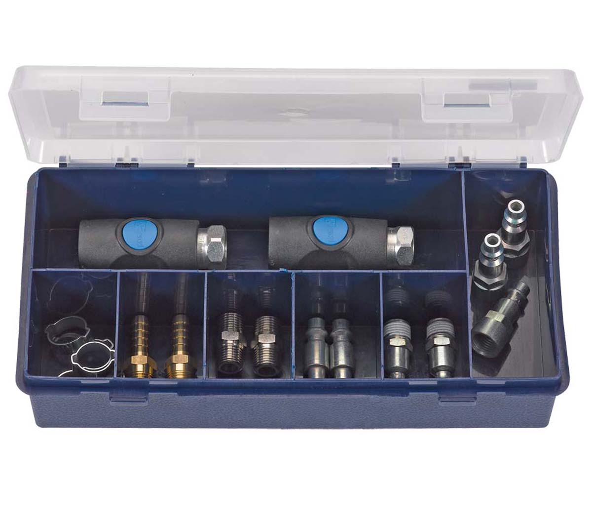 PREVOST Composite Body Female Safety Quick Connect Coupling With Adapter Kit, G 1/4 Female 8mm Threaded