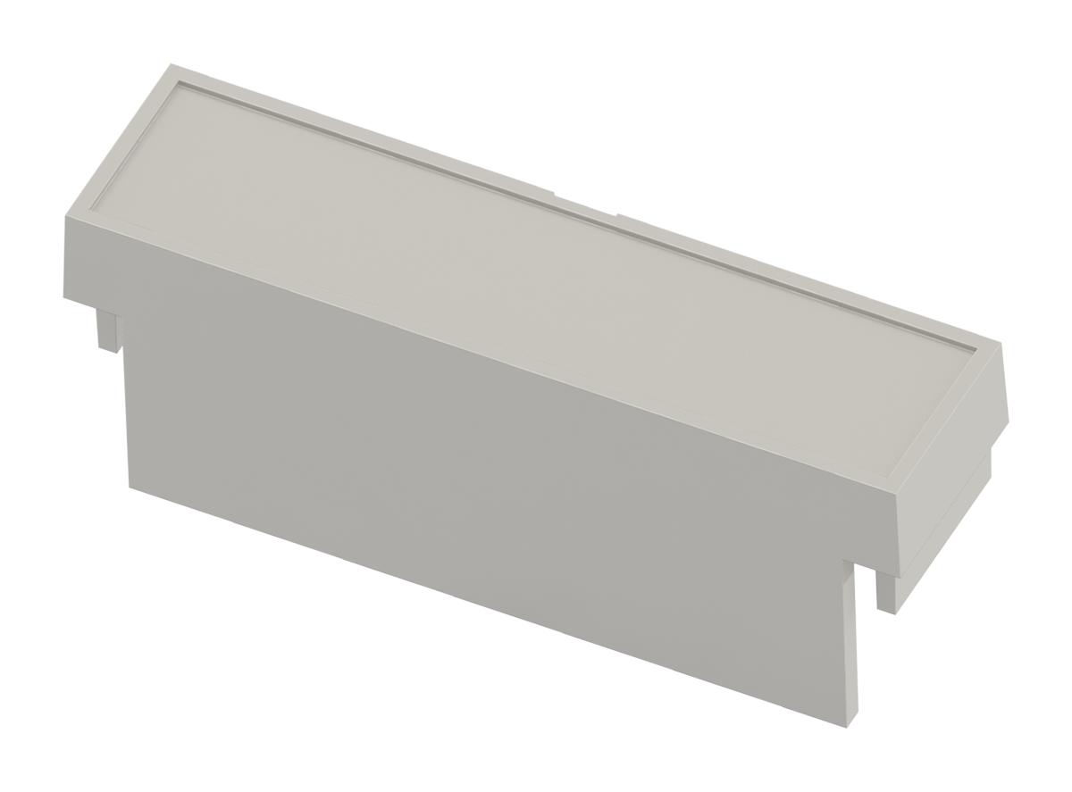 Italtronic Polycarbonate Terminal Cover for Use with Modulbox XTS