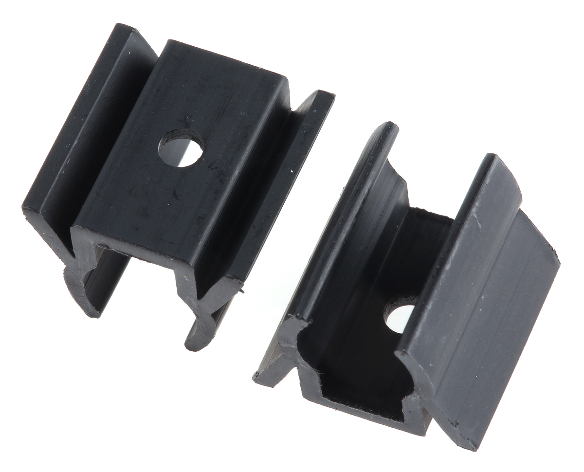 Essentra Clip for use with 7.9 mm Dia. Capacitor PVC