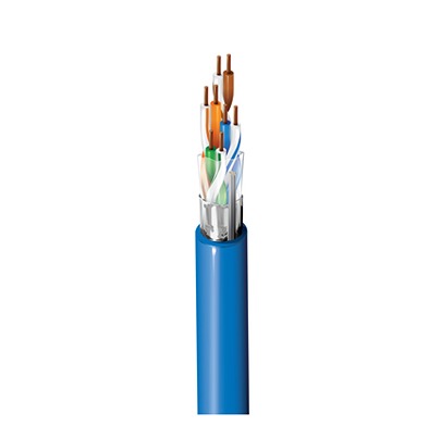 Belden1633PE, 500m Cat5e, Black Unterminated to Unterminated, F/UTP Shielded, Unterminated PE Sheath