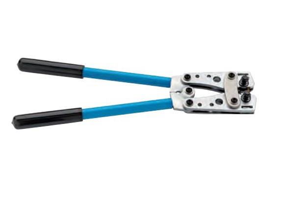 MECATRACTION Hand Operated Mechanical Crimping Tools Hand Crimp Tool for Tubular Cable Lugs