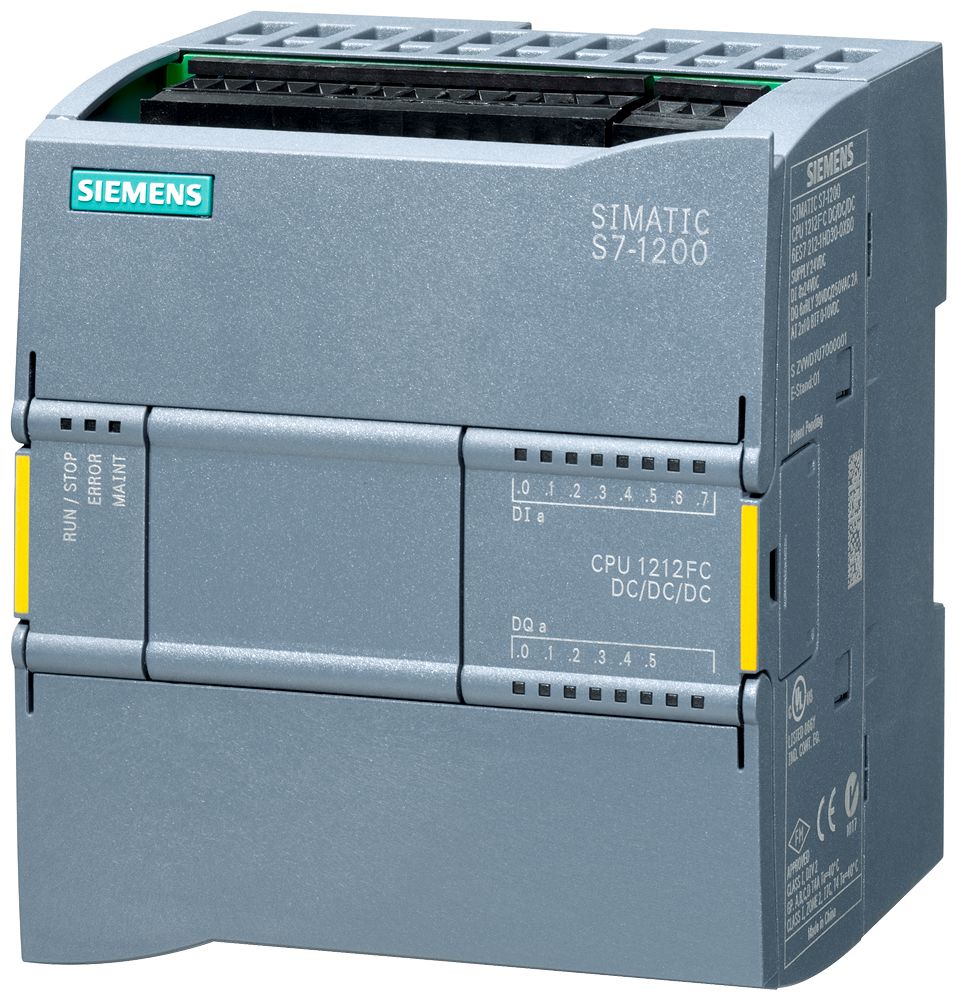 Siemens SIMATIC S7-1200F Series PLC CPU for Use with SIMATIC S7-1200, Transistor Output, 10-Input, Analog Input