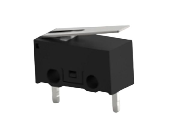 TE Connectivity Lever Snap Action Micro Switch, PCB Terminal, 3A at 125VAC, SPST