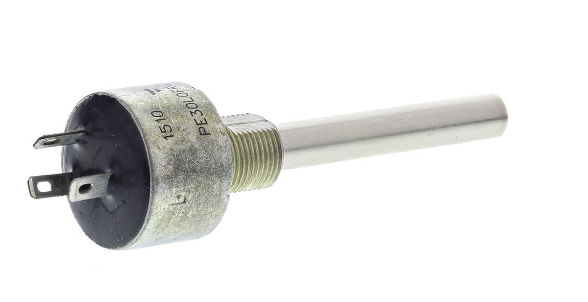 Vishay PE30 470Ω Rotary Potentiometer 1-Gang Panel Mount, PE30L0FR471KAB