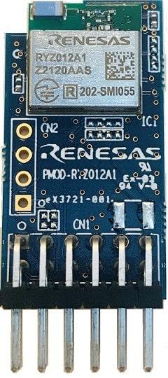 Renesas Electronics Bluetooth® Low Energy PmodTM Expansion Board RYZ012A100FZ00 Bluetooth Expansion Board for RYZ012A1