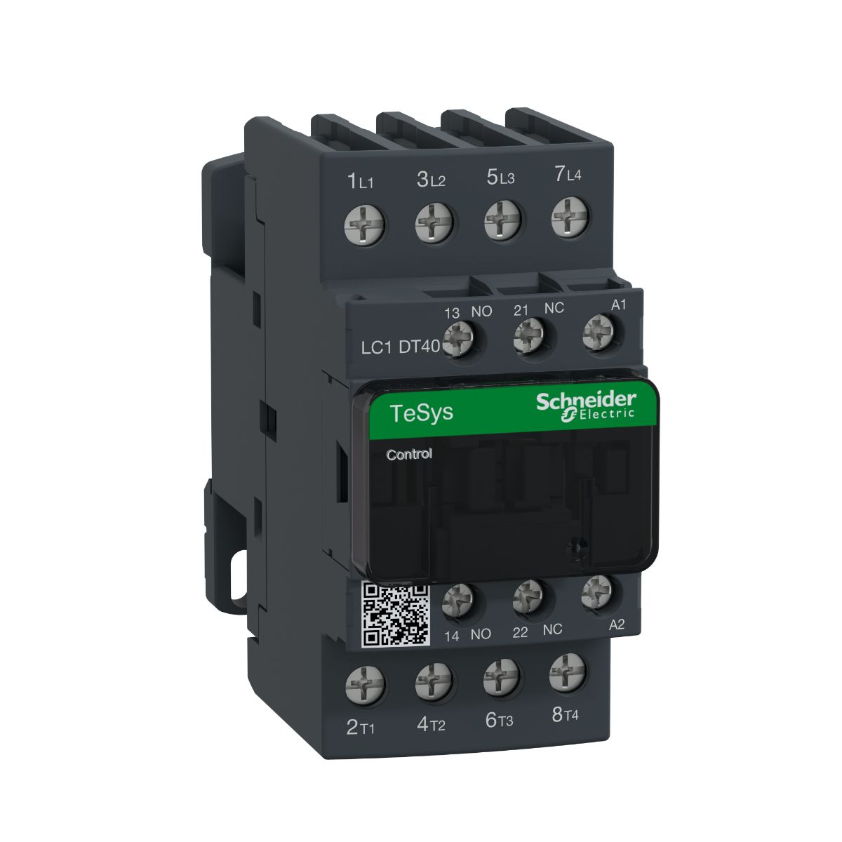Schneider Electric TeSys D LC1D Contactor, 4-Pole, 40 A, 1 NO + 1 NC