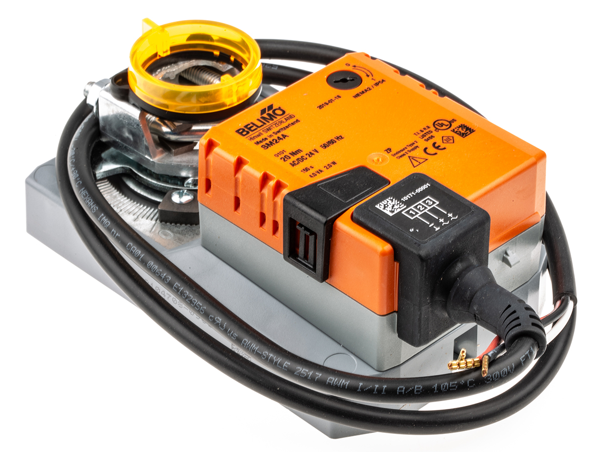Belimo Open/Close Damper Actuator, 20Nm, 24 V ac/dc