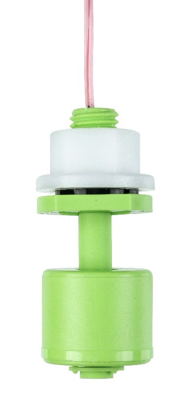 Sensata Cynergy3 RSF50 Series Vertical Polyvinylidene Fluoride Float Switch, Float, 1m Cable, NO/NC, 300V ac Max, 300V