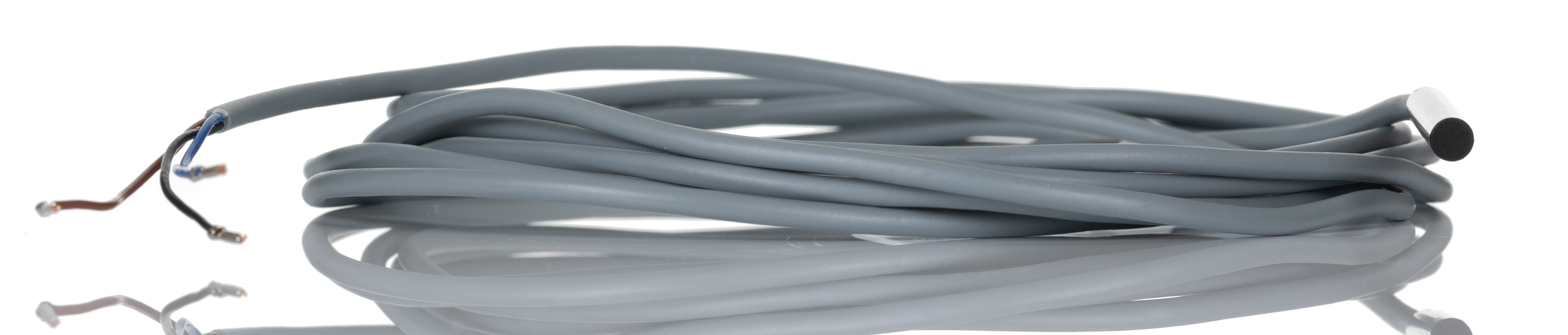 RS PRO Inductive Smooth Barrel Proximity Sensor, 8 mm Detection, PNP NO, 10 → 30 V dc