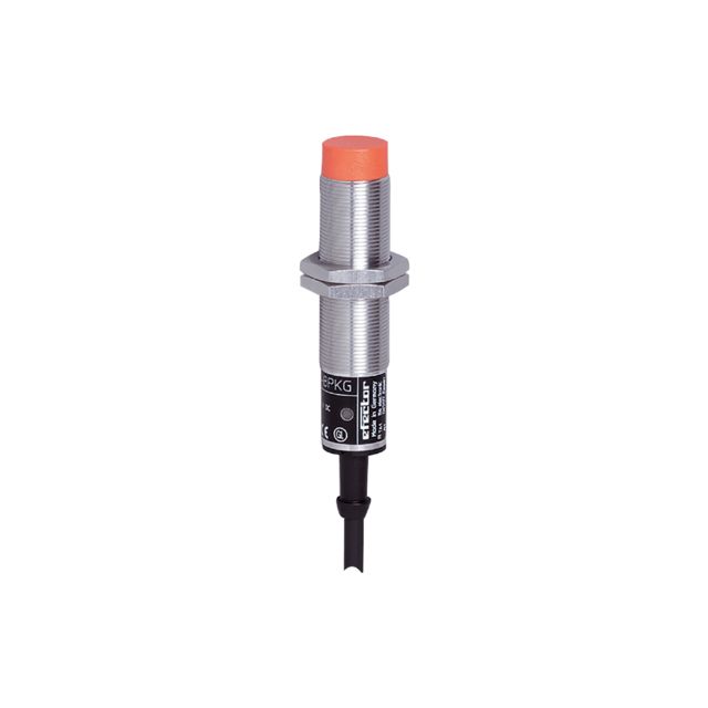 ifm electronic Inductive Threaded Barrel Proximity Sensor, M18, 8 mm Detection, PNP NO, 10 → 55 V dc