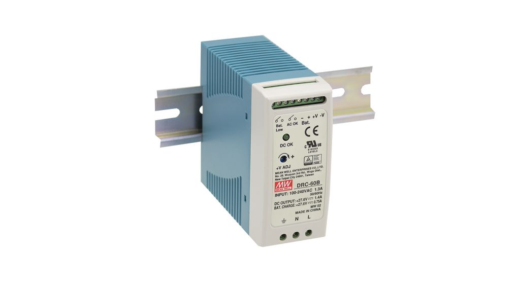 MEAN WELL 264V ac Input Battery Charger (60W)