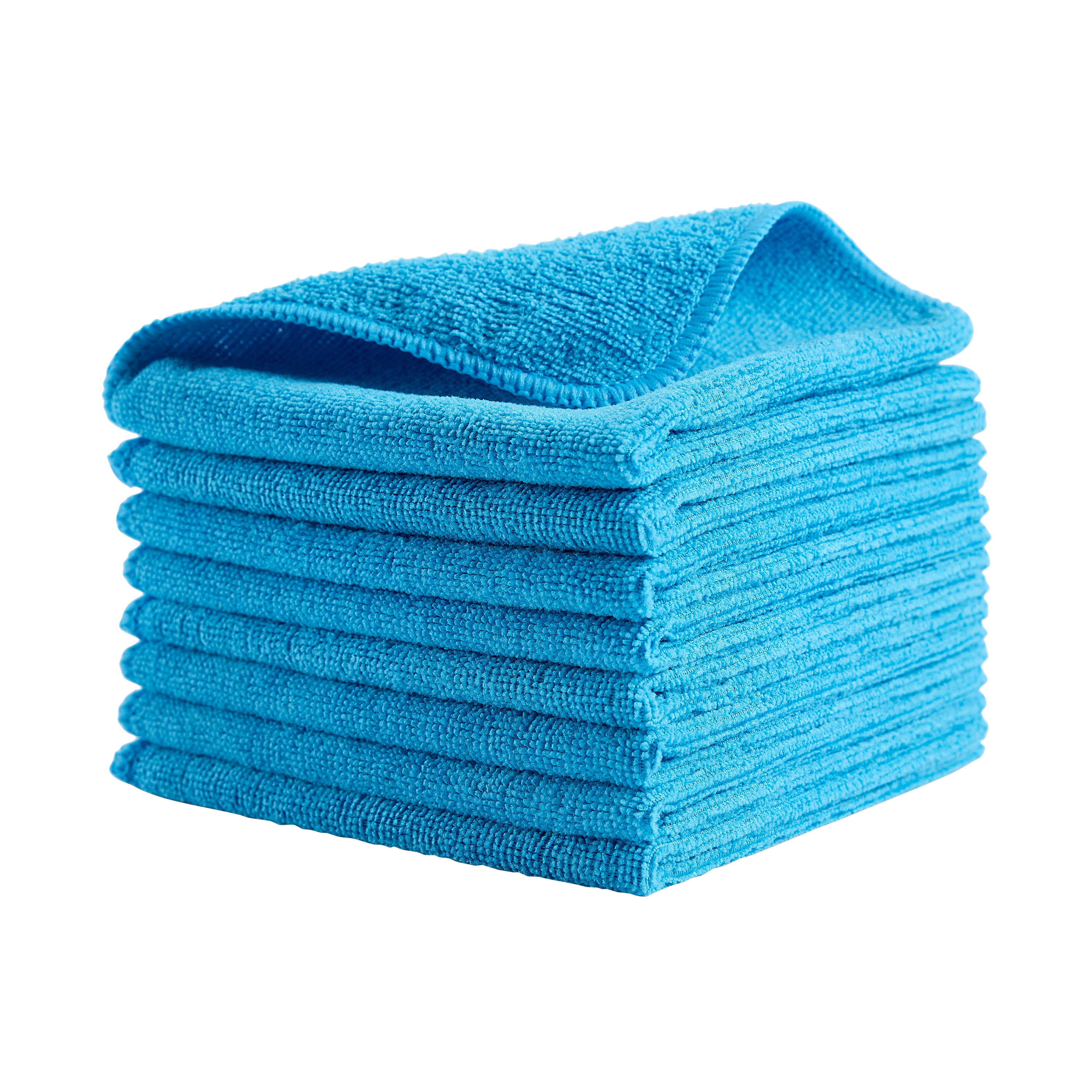 Rubbermaid Commercial Products HYGEN MF R-40 Cloth Blue Microfibre Cloths for Wet/Dry, Case of 24
