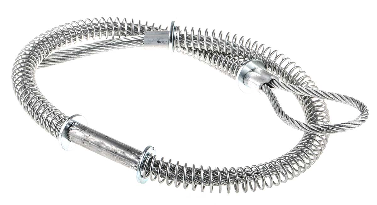 RS PRO 965mm Long Galvanised Steel Hose Whipcheck, 1-1/2in Hose Size Compatibility