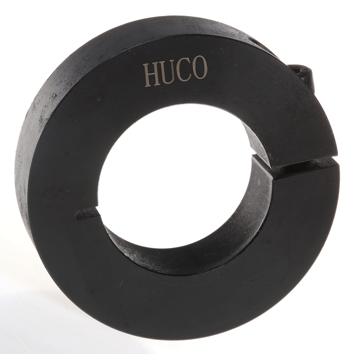 Huco Shaft Collar, One Piece, Clamp Screw, Bore 30mm, OD 54mm, W 15mm, Steel