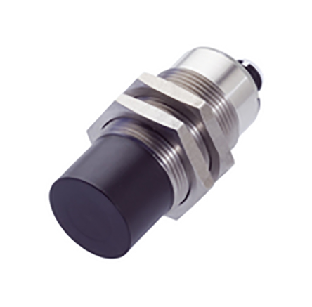 BALLUFF Capacitive Threaded Barrel Proximity Sensor, M30, 25 mm Detection, PNP NO, 10 → 30 V dc