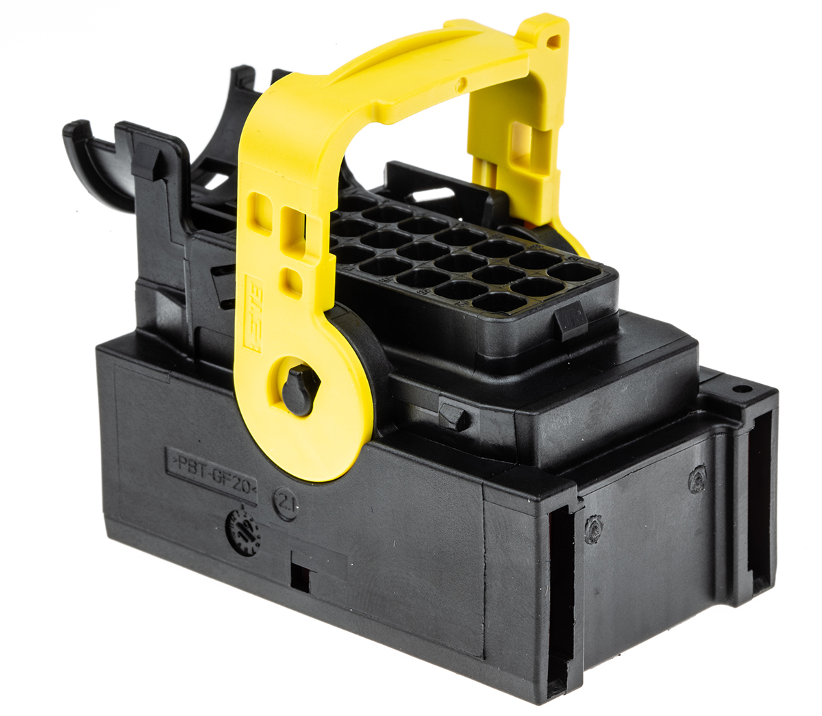 TE Connectivity, LEAVYSEAL Automotive Connector Socket Black Plug-In 21 Way 1-1534127-1