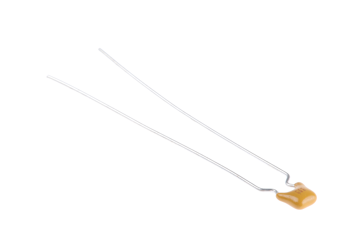 KYOCERA AVX 22pF Multilayer Ceramic Capacitor MLCC, 200V dc V, ±5% , Through Hole