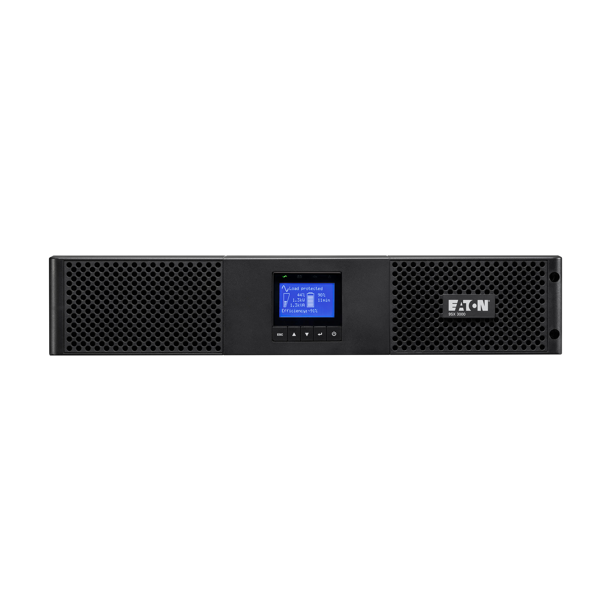 Eaton 190 → 276V Input Rack Mount Uninterruptible Power Supply, 1000VA (900W), 9SX