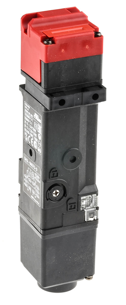 Omron D4SL-N Series Solenoid Interlock Switch, Power to Lock, 24V dc, 2NC/1NO + 1NC/1NO