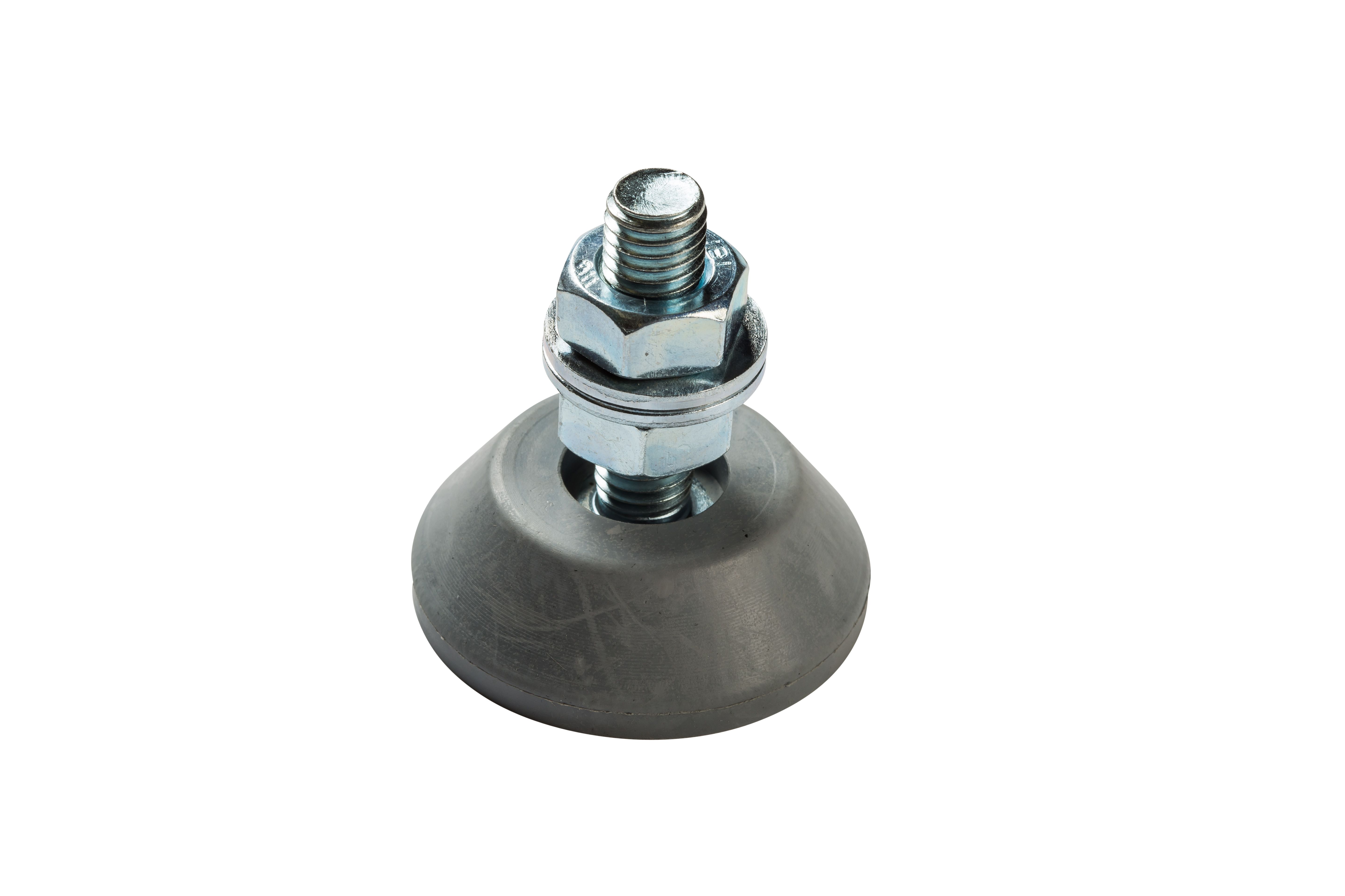 Sunnex Circular M10mm Anti Vibration Mount, Pneumatic with 40kg Compression Load