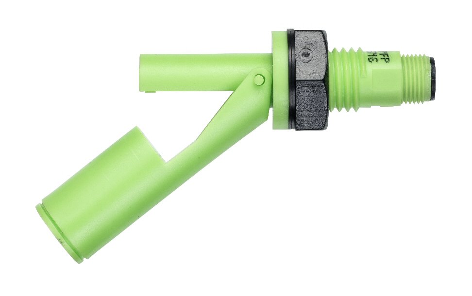 Sensata Cynergy3 RSF40 Series Horizontal Polyvinylidene Fluoride Float Switch, Float, NO/NC, 240V ac Max, 120V dc Max