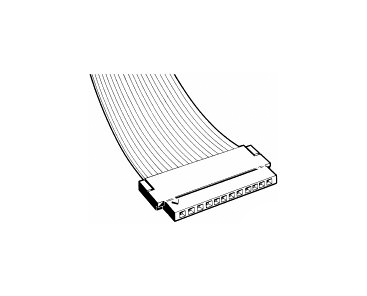 Amphenol Communications Solutions 7-Way IDC Connector Socket for Cable Mount, 1-Row